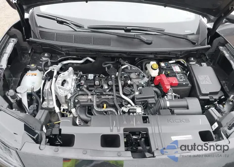 2025 Nissan Kicks Sv Intelligent Awd z USA, uszkodzony, nr VIN 3N8AP6CB4SL325521